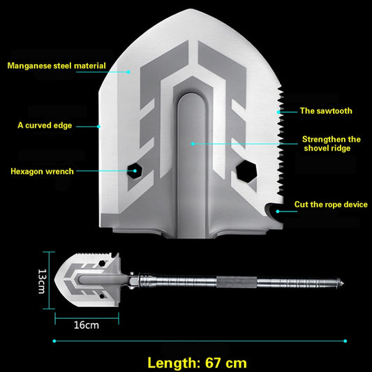 Multifunctional Military Shovel