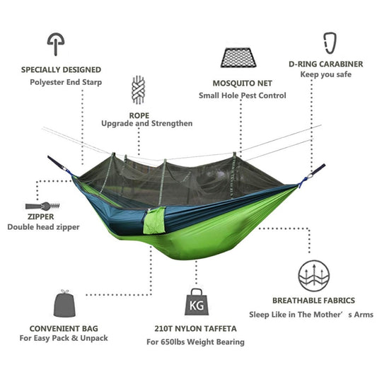 Ultralight Parachute Hammock