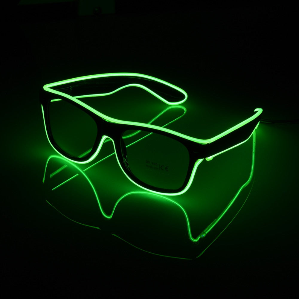 Novelty Glowing Festival Glasses