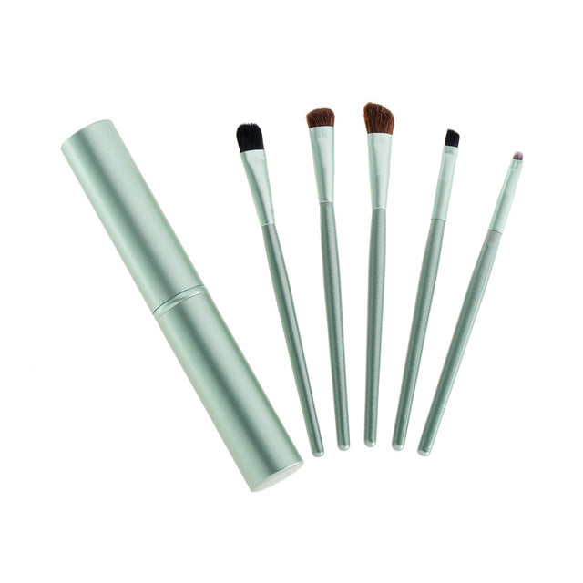 5pcs Travel Eye Makeup Brush Set