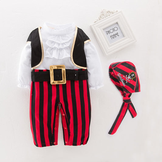 Pirate Captain Cosplay Outfit for Halloween or Xmas