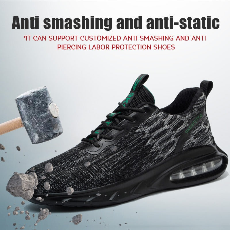 Men's Summer Anti-Smash Safety Work Shoes