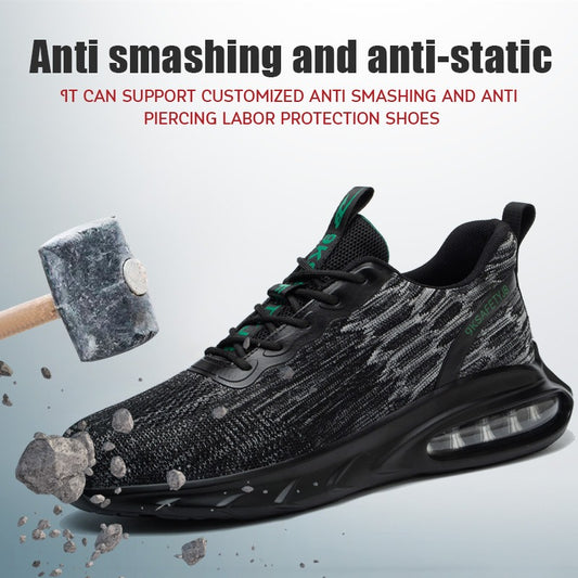 Men's Summer Anti-Smash Safety Work Shoes