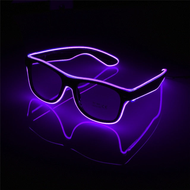 Novelty Glowing Festival Glasses