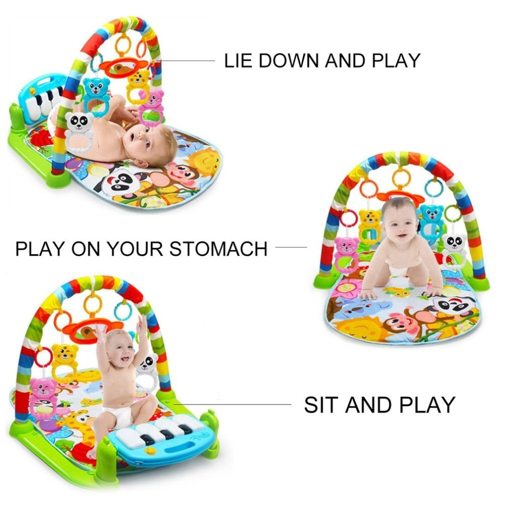 3 in 1 Music Play Mat for Babies