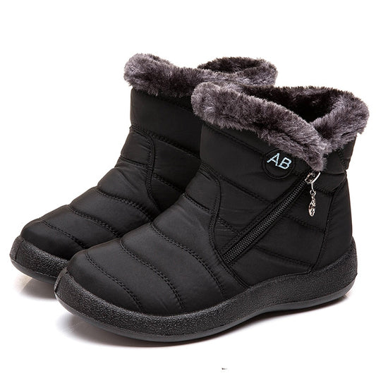 Ladies Waterproof Snow Ankle Boots