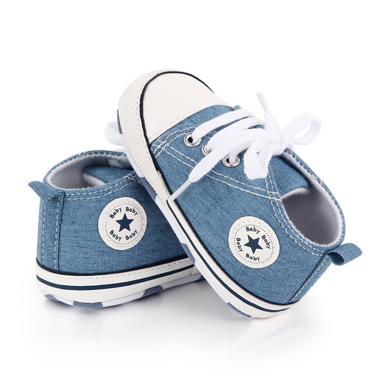 Baby Canvas Crib Sneakers