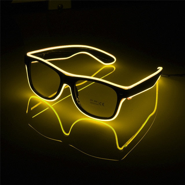 Novelty Glowing Festival Glasses