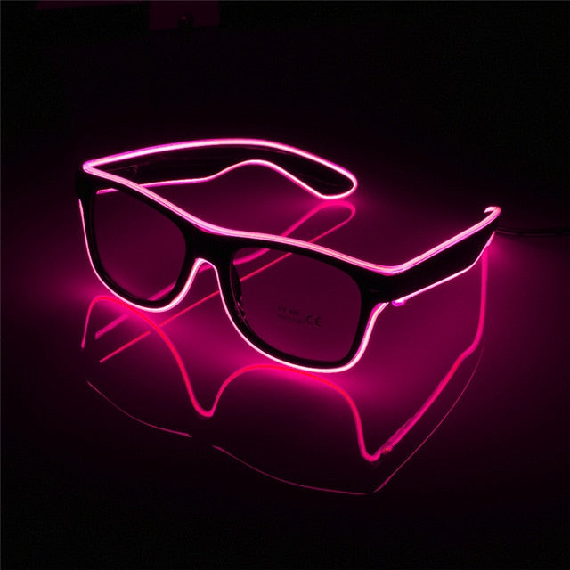 Novelty Glowing Festival Glasses